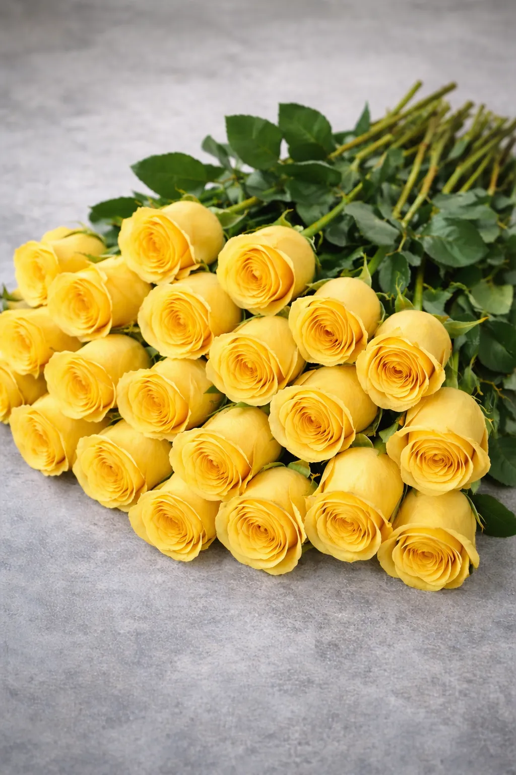 Valentine Yellow Roses (10 piece)