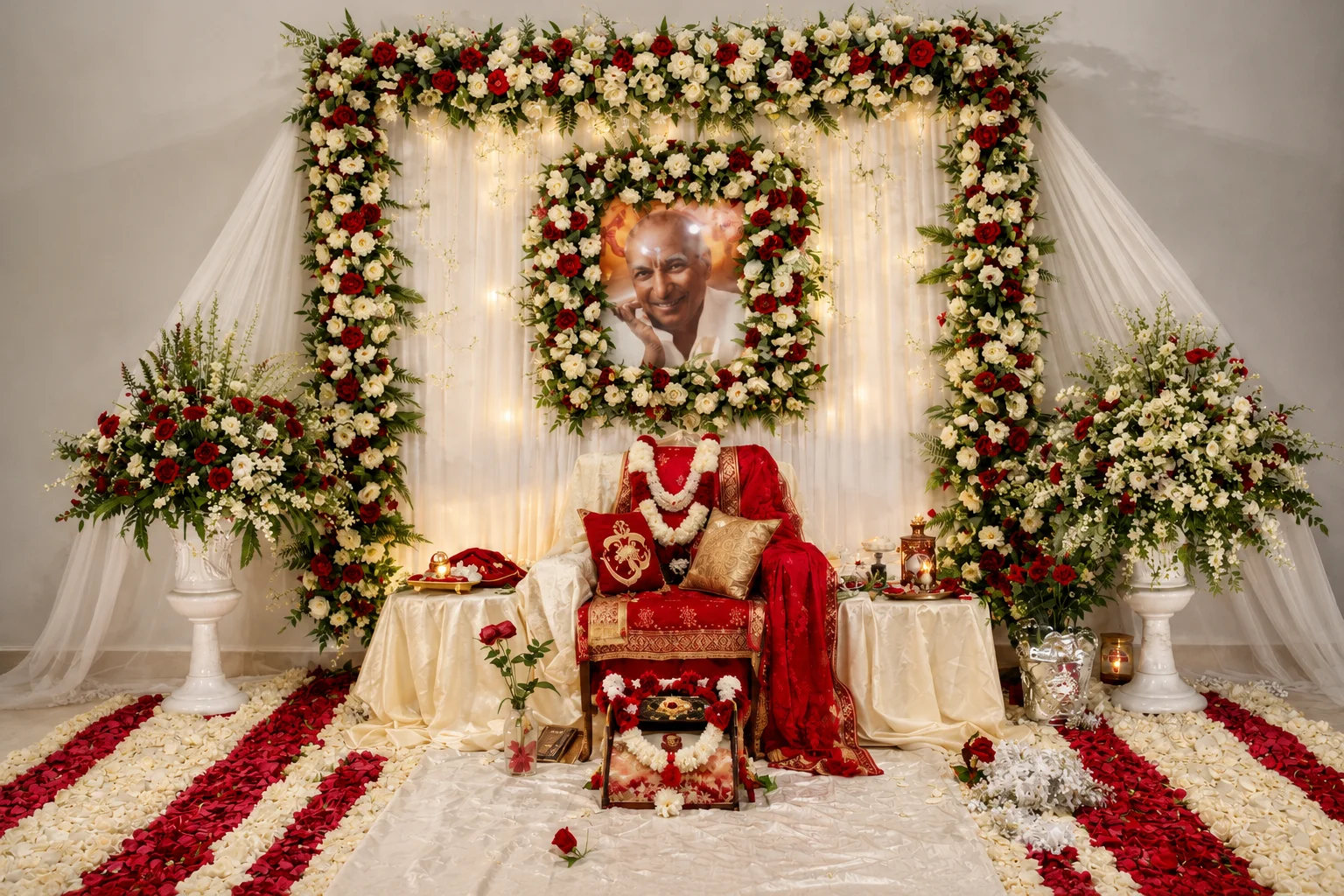 Guruji Birthday Celebration: A Divine Day of Devotion, Blessings & Beautiful Floral Tributes