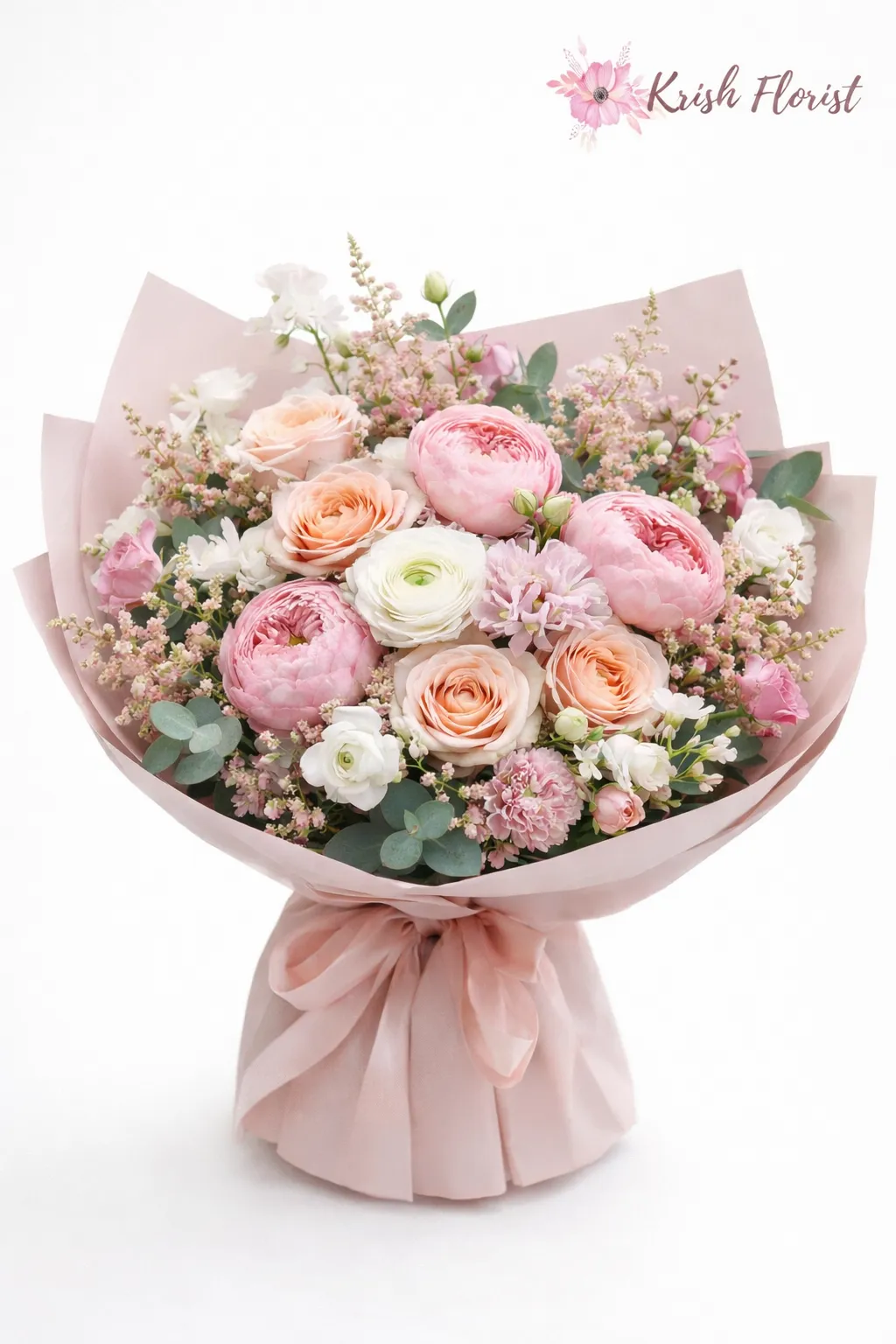 Pastel Garden Hand-Tied Bouque