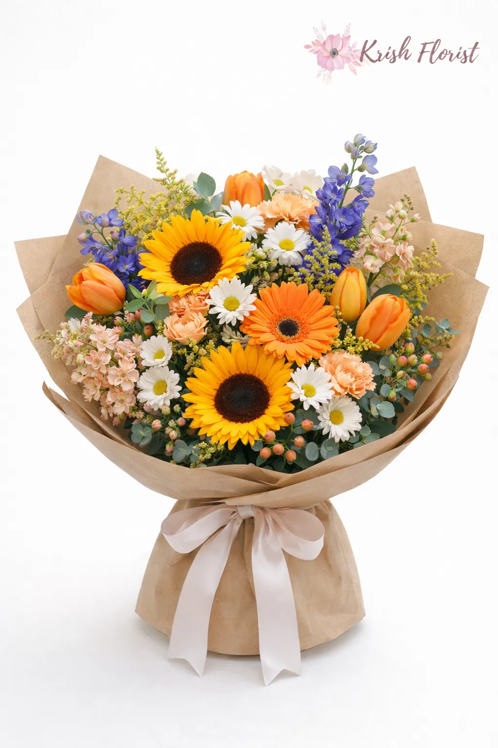  Sunflower Mixed Seasonal Bouquet
