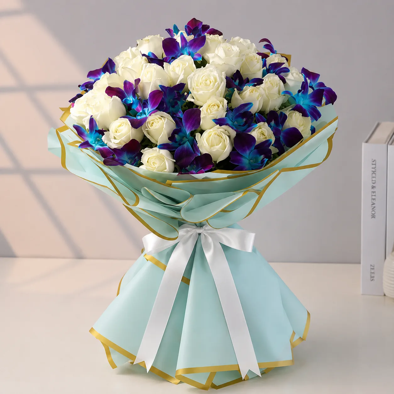 Celestial Sapphire Bloom Bouquet