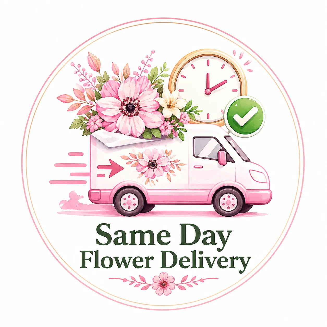 🚚 Same Day Flower Delivery